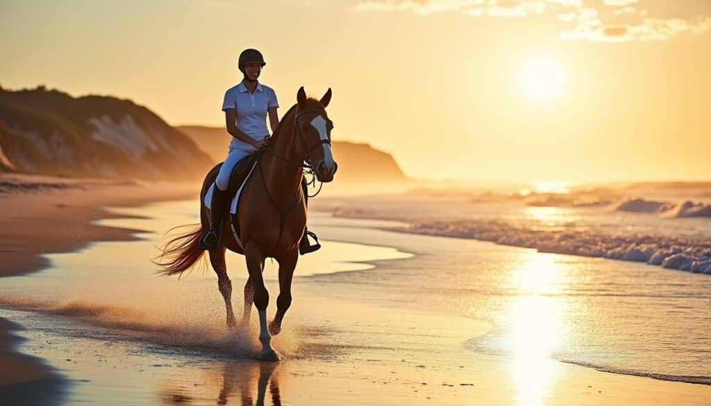Balade à cheval sur la plage : ce qu&rsquo;il faut savoir avant d&rsquo;adopter