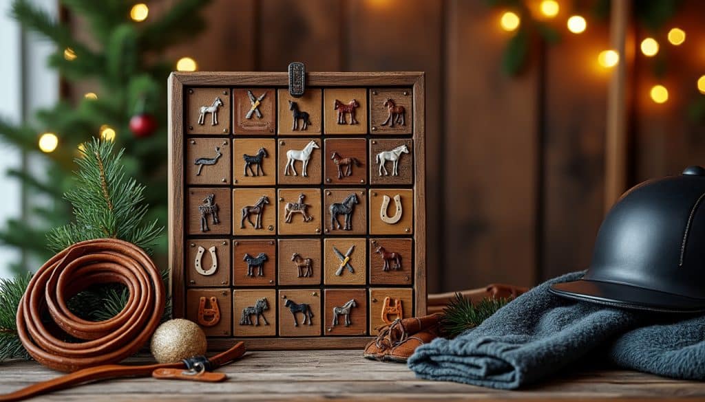 Calendrier de l&rsquo;avent cheval : ce que réservent les enseignes