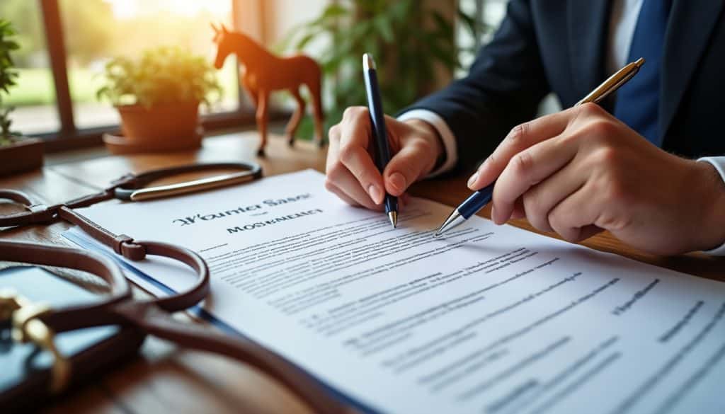 Contrat de vente d&rsquo;un équidé : les clauses qui protègent