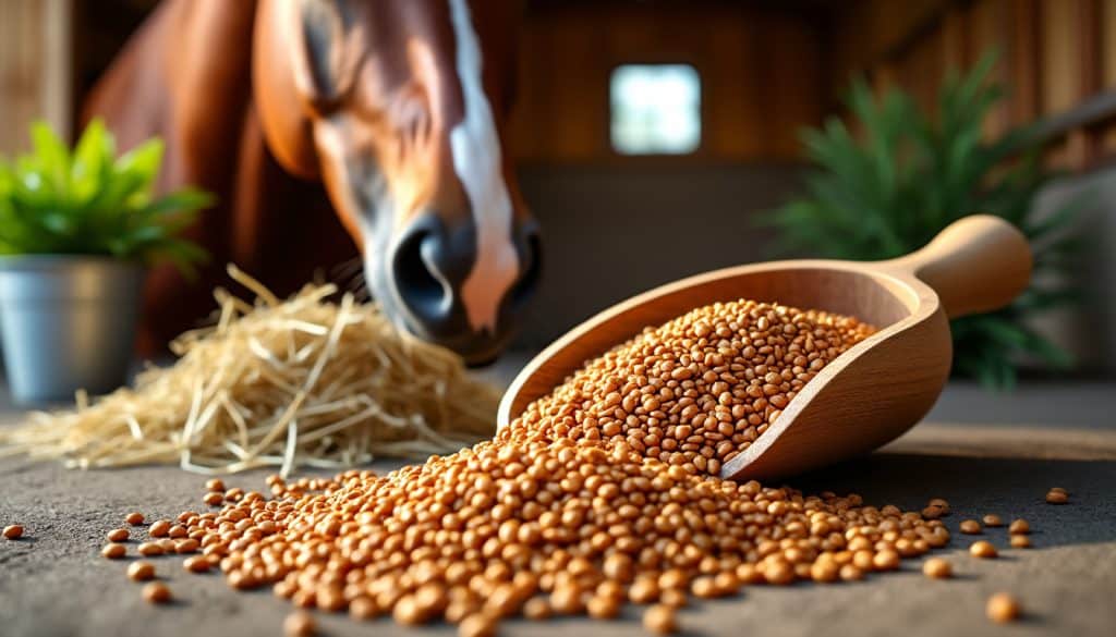 Graine de lin extrudée cheval : ce qu&rsquo;il faut savoir avant d&rsquo;adopter