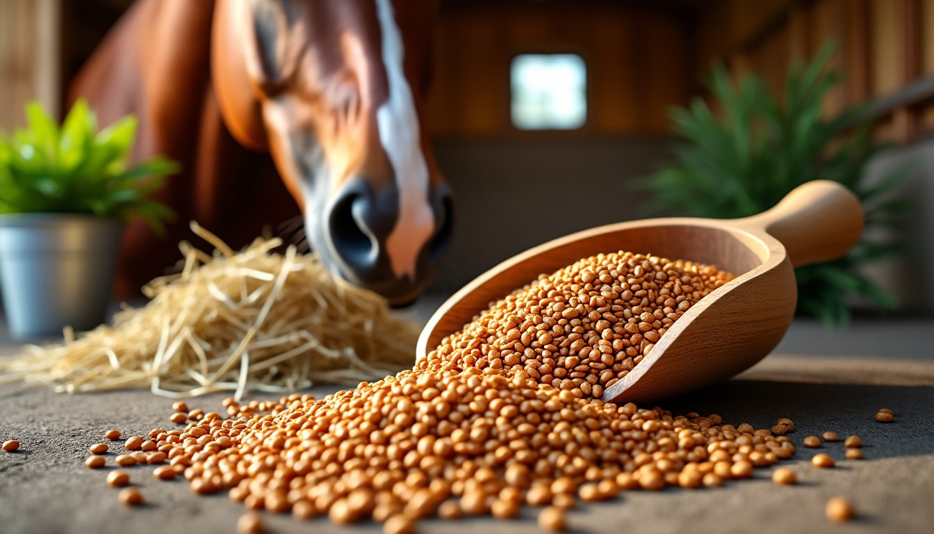 Graine de lin extrudée cheval : ce qu&rsquo;il faut savoir avant d&rsquo;adopter