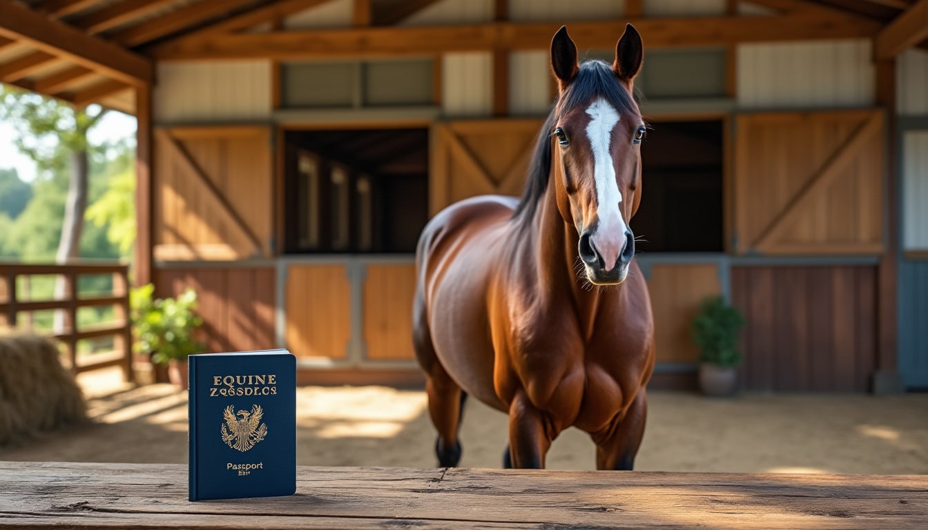 Passeport d&rsquo;un équidé : à quoi il sert et où le demander