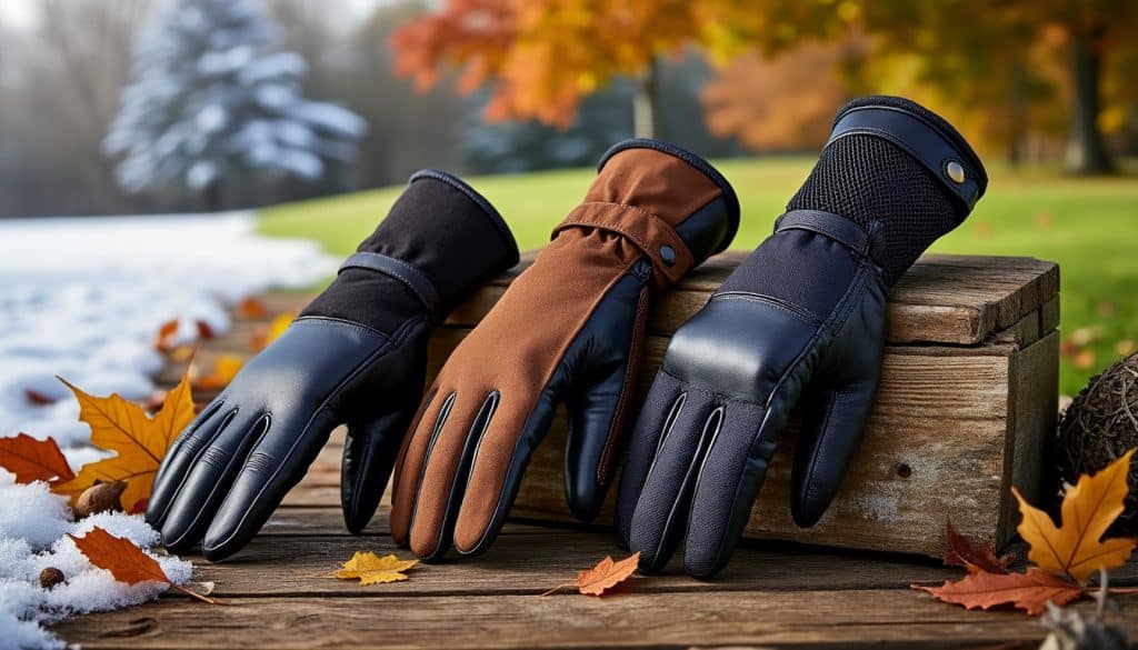 Gants d&rsquo;équitation : les matières selon la saison