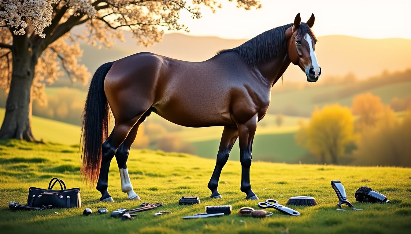 Tondre son cheval : les coupes et le calendrier