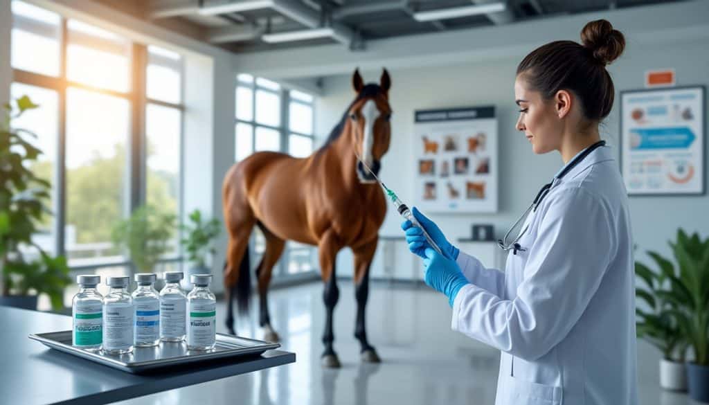 Vaccins du cheval : grippe, tétanos et calendrier