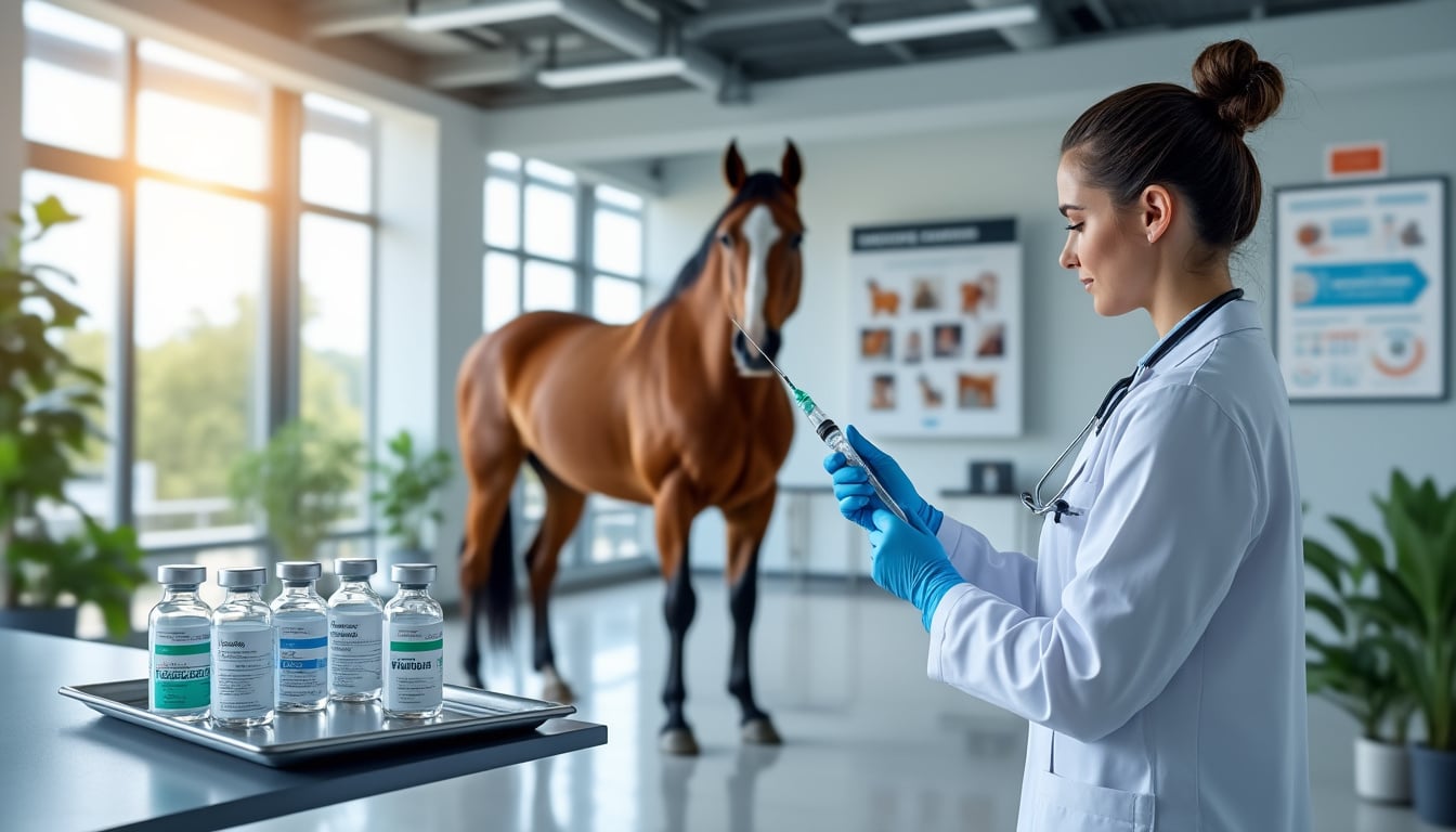 Vaccins du cheval : grippe, tétanos et calendrier