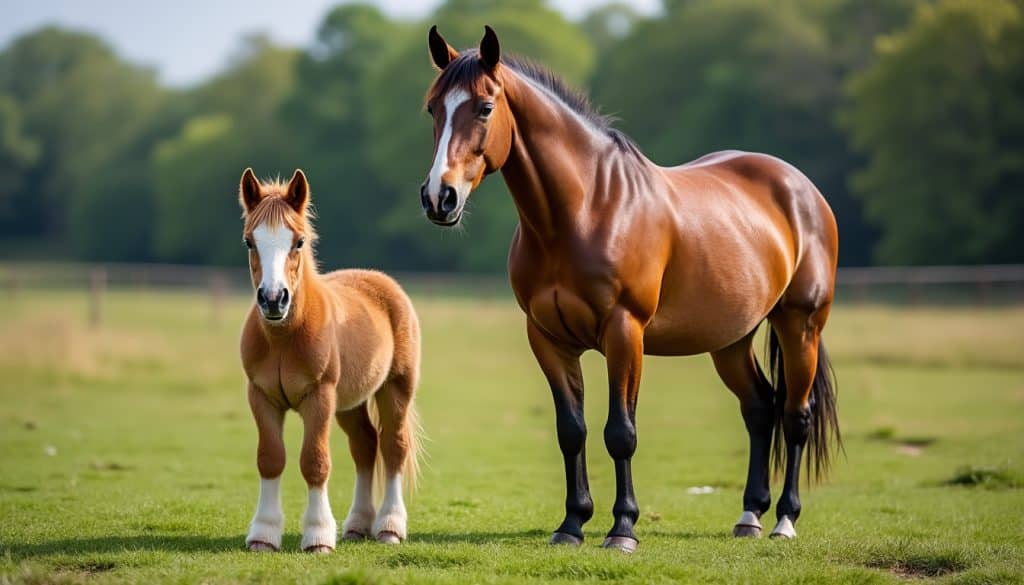 Différence entre un poney et un cheval